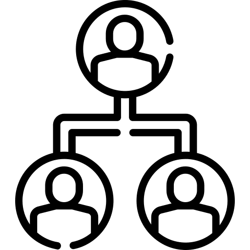 Hierarchy structure group organization hierarchy structure icon Hierarchy structure group organization hierarchy structure icon