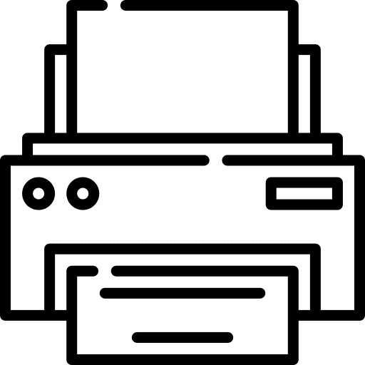 Printer technology printer printing icon Printer technology printer printing icon