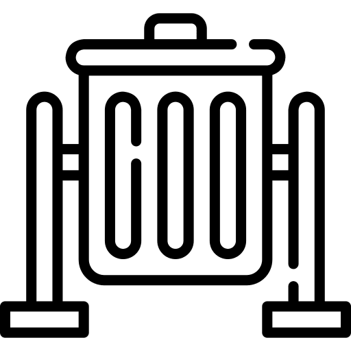 Dustbin can bucket rubbish icon Dustbin can bucket rubbish icon