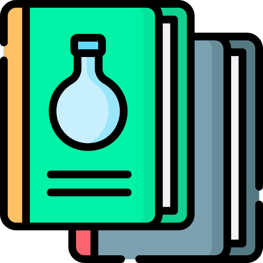 Science book study science learn icon