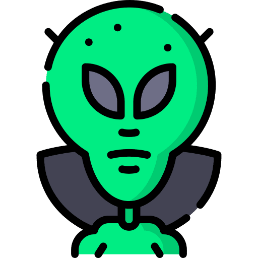 Alien ufo extraterrestrial miscellaneous icon