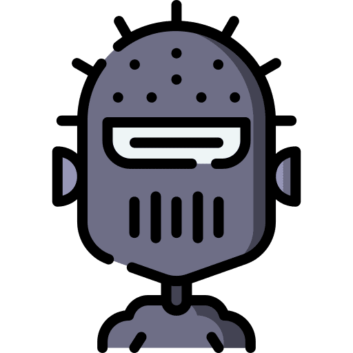 Robot sci fi science fiction avatar icon