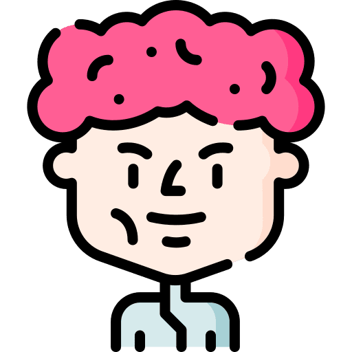 Scientist redhead caucasian scientist icon