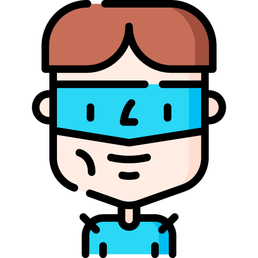 Superhero people fantasy user icon