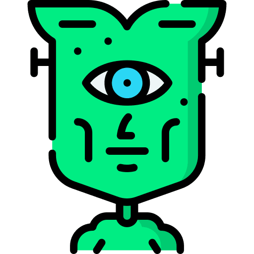 Alien miscellaneous galaxy science fiction icon