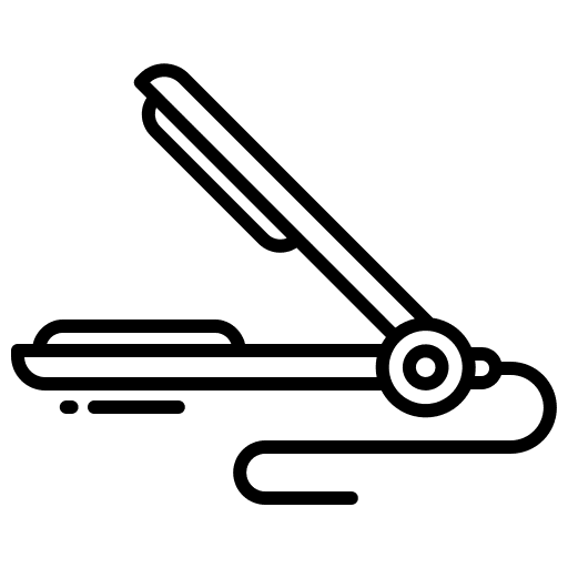 Hair iron hot hair straightening fashion icon Hair iron hot hair straightening fashion icon