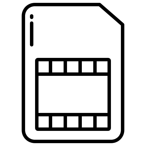 Sim tools and utensils e sim icon