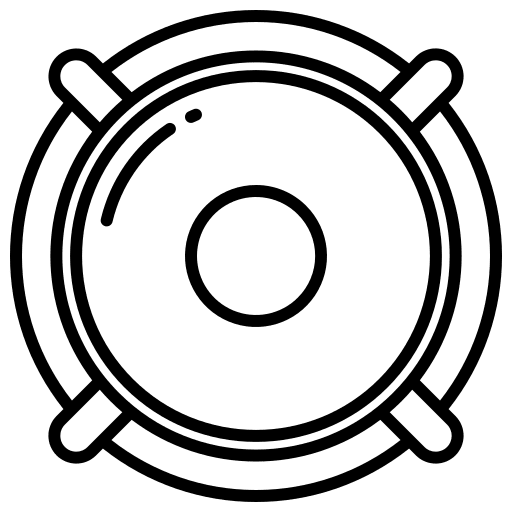 Speaker sound transport car parts icon