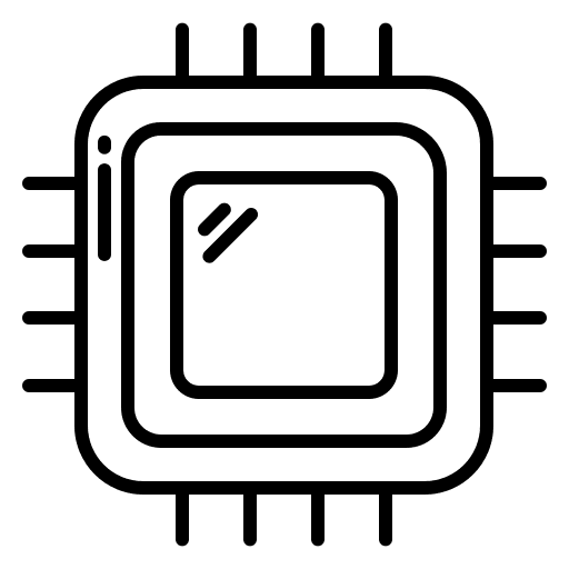 Cpu technology chip soc icon Cpu technology chip soc icon