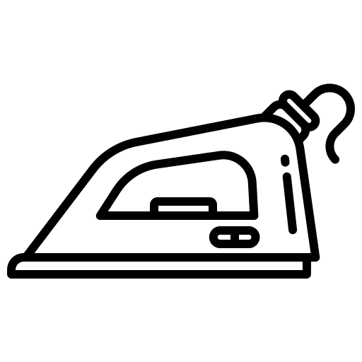 Iron laundry heat iron icon Iron laundry heat iron icon