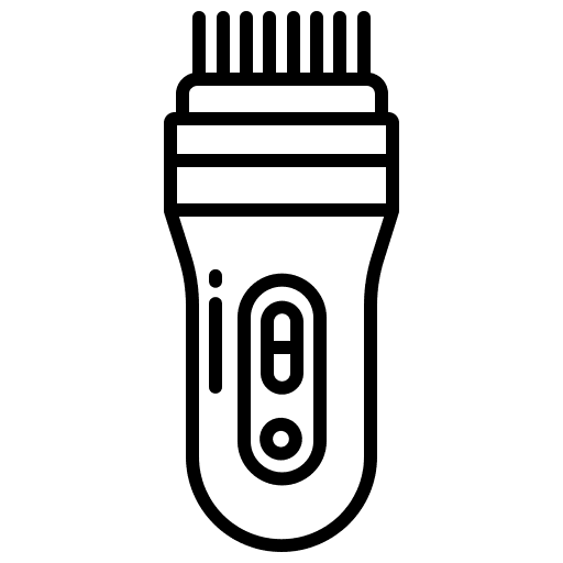 Trimmer hygiene hair removal shaver icon Trimmer hygiene hair removal shaver icon