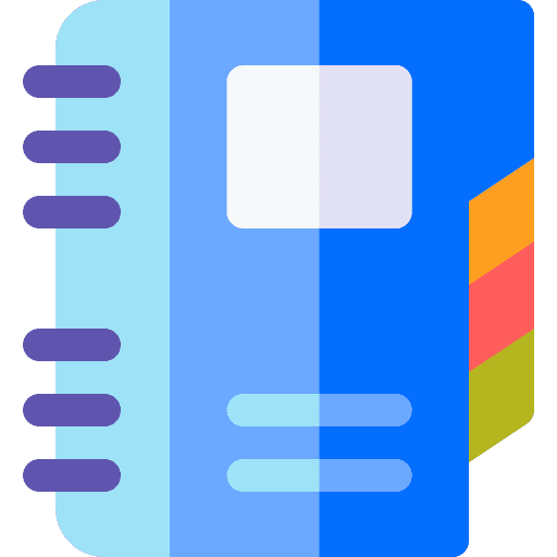 Diary note memories learning icon Diary note memories learning icon