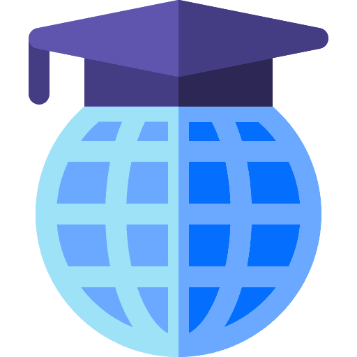 Earth globe mortarboard earth grid earth globe icon Earth globe mortarboard earth grid earth globe icon