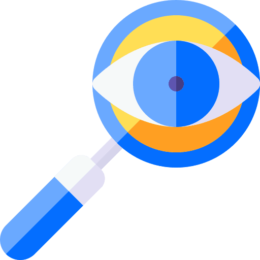 View eye ui seo and web icon