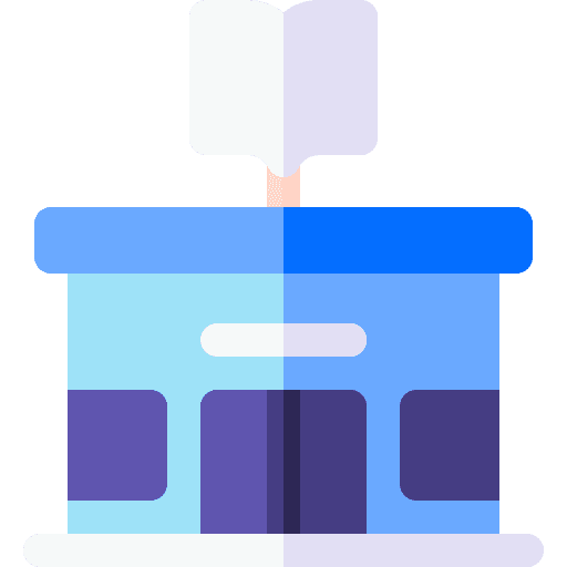 Library study book bookstore icon Library study book bookstore icon