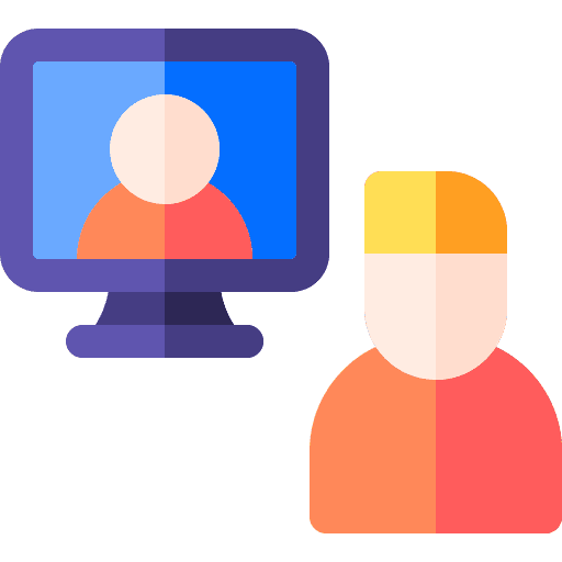 Online education computer online learning elearning icon Online education computer online learning elearning icon