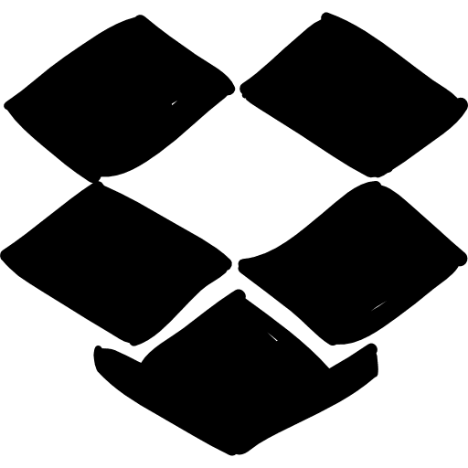 Dropbox logo dropbox logotype logo icon