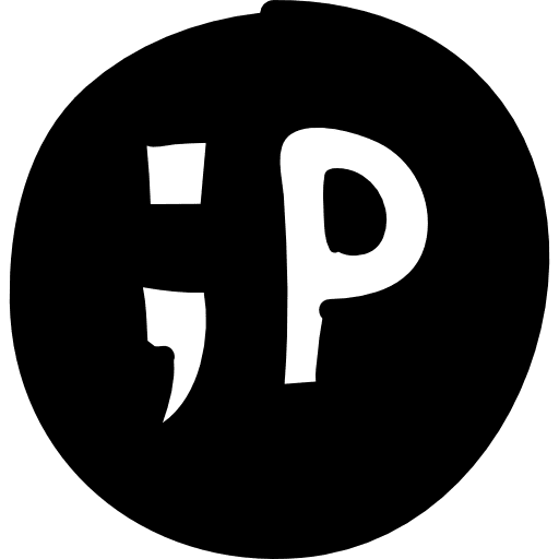 Winking emoticon wink gestures face icon