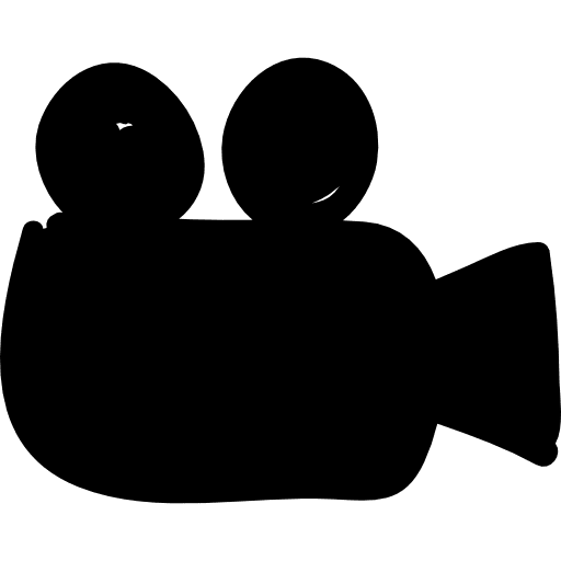 Movie camera networking movie film icon
