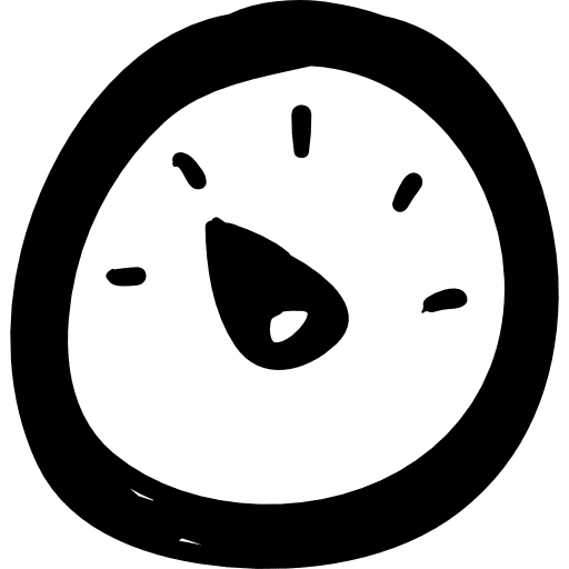 Speedometer bandwidth speedometer transport icon