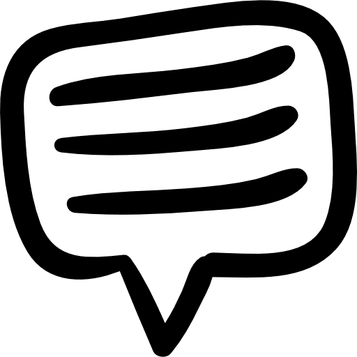 Speech bubble text speech balloon networking icon