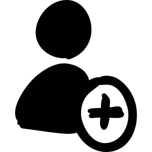 Add user interface more add icon