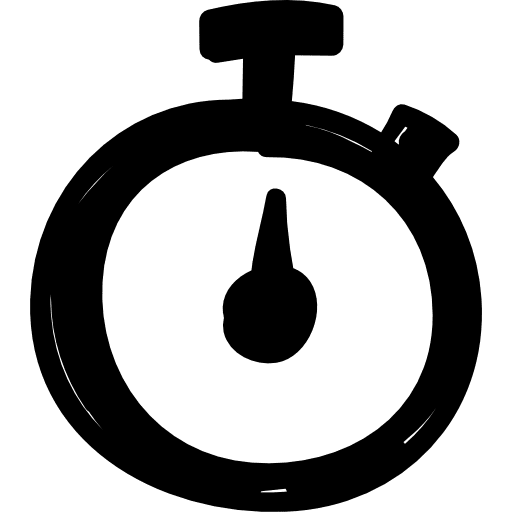 Stopwatch chrono timer chronograph icon