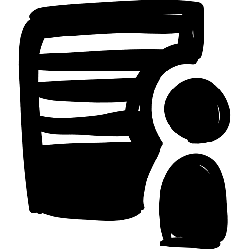 Text document and user document interface text icon