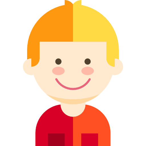 Boy avatar youth user icon