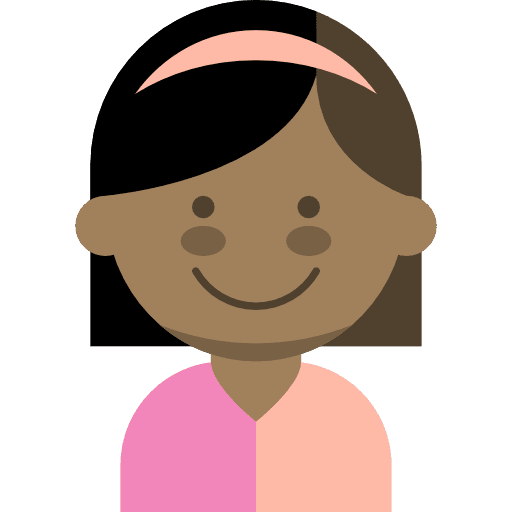 Girl woman black woman avatar icon