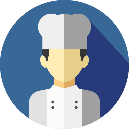 Chef profession profile professions and jobs icon