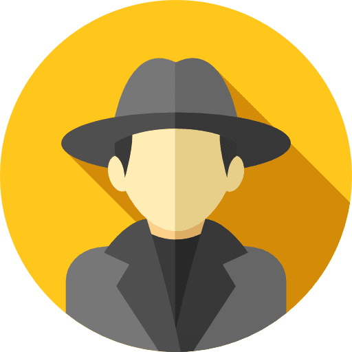 Detective spy professions and jobs avatar icon