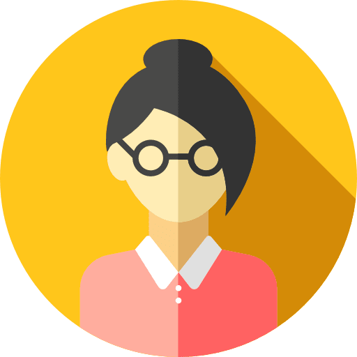 Teacher teacher avatar professions and jobs icon