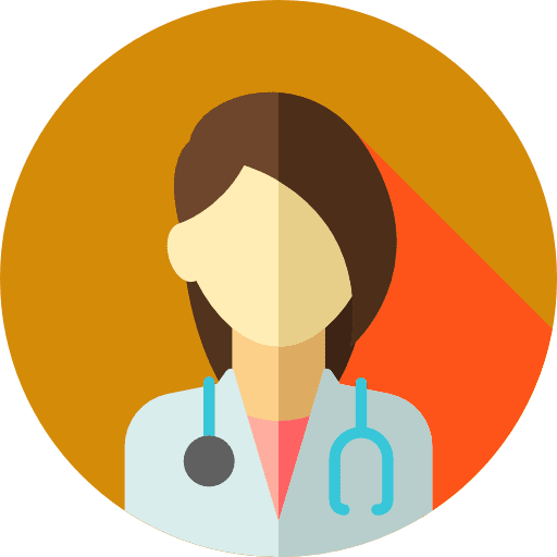 Doctor profile avatar social icon Doctor profile avatar social icon