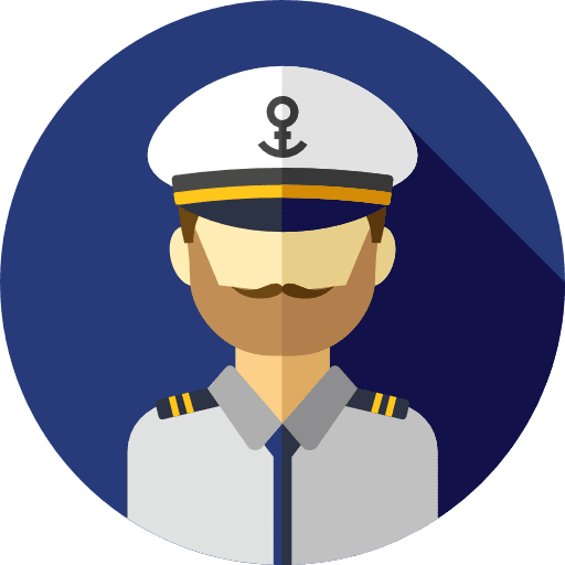 Captain social avatar job icon Captain social avatar job icon