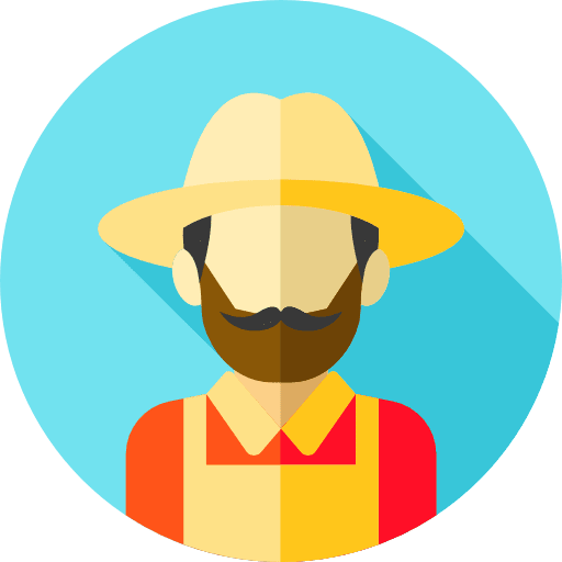Farmer user profession farmer icon Farmer user profession farmer icon