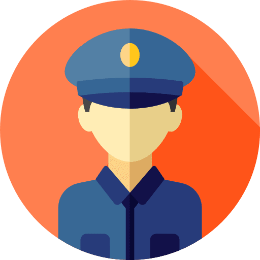 Policeman avatar job user icon Policeman avatar job user icon