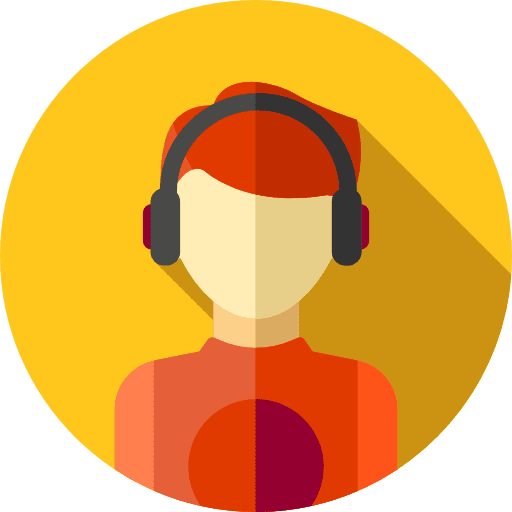 Disc jockey professions and jobs social job icon Disc jockey professions and jobs social job icon