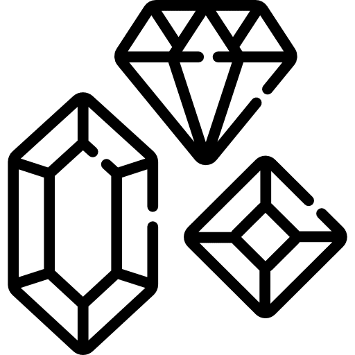 Gems diamond gemstone gem icon