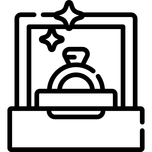 Diamond ring luxury love and romance diamond ring icon Diamond ring luxury love and romance diamond ring icon