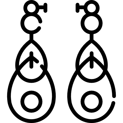 Earrings earrings fashion jewelry icon Earrings earrings fashion jewelry icon