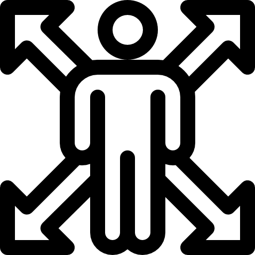 Decision making supervise businessman supervisor icon
