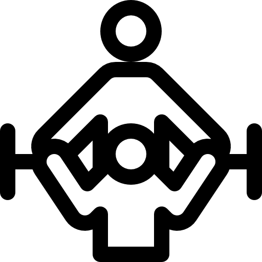 Training sports sports and competition weight icon