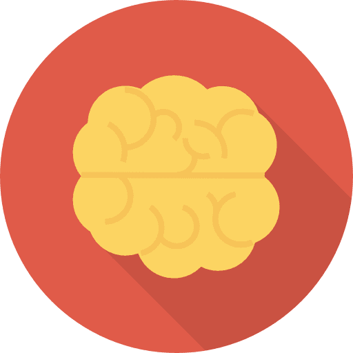 Brain medical people human brain icon