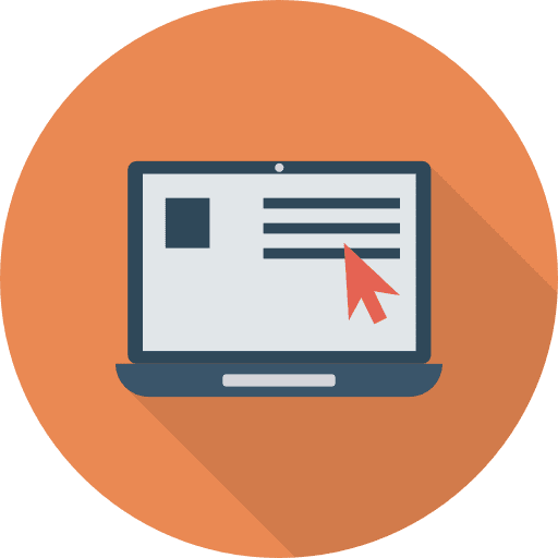 Laptop technology electronic computing icon