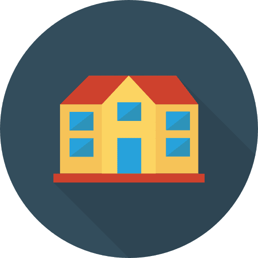 School school buildings high school icon