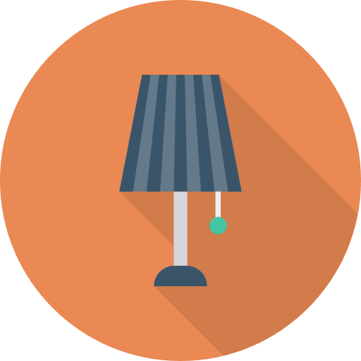 Lamp electronics tools and utensils illumination icon