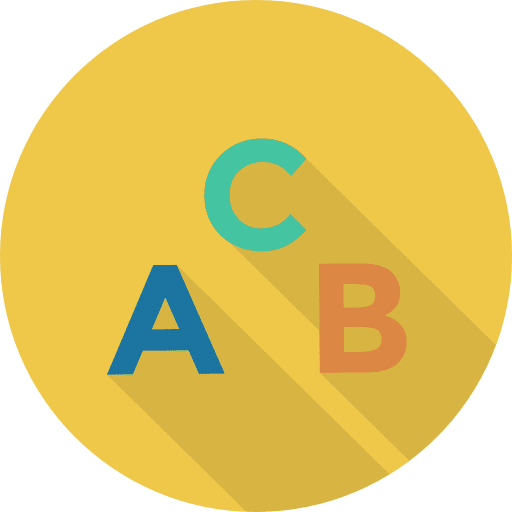 Abc abc childhood toy icon