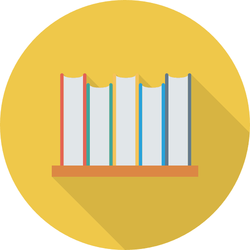 Book reading literature education icon