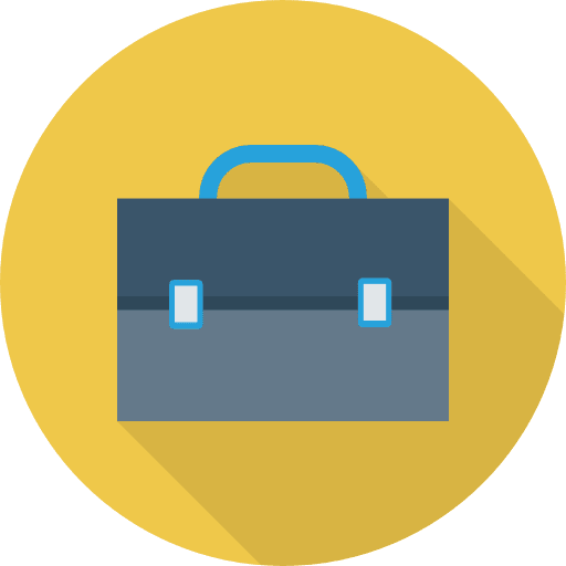 Briefcase briefcase suitcase business icon